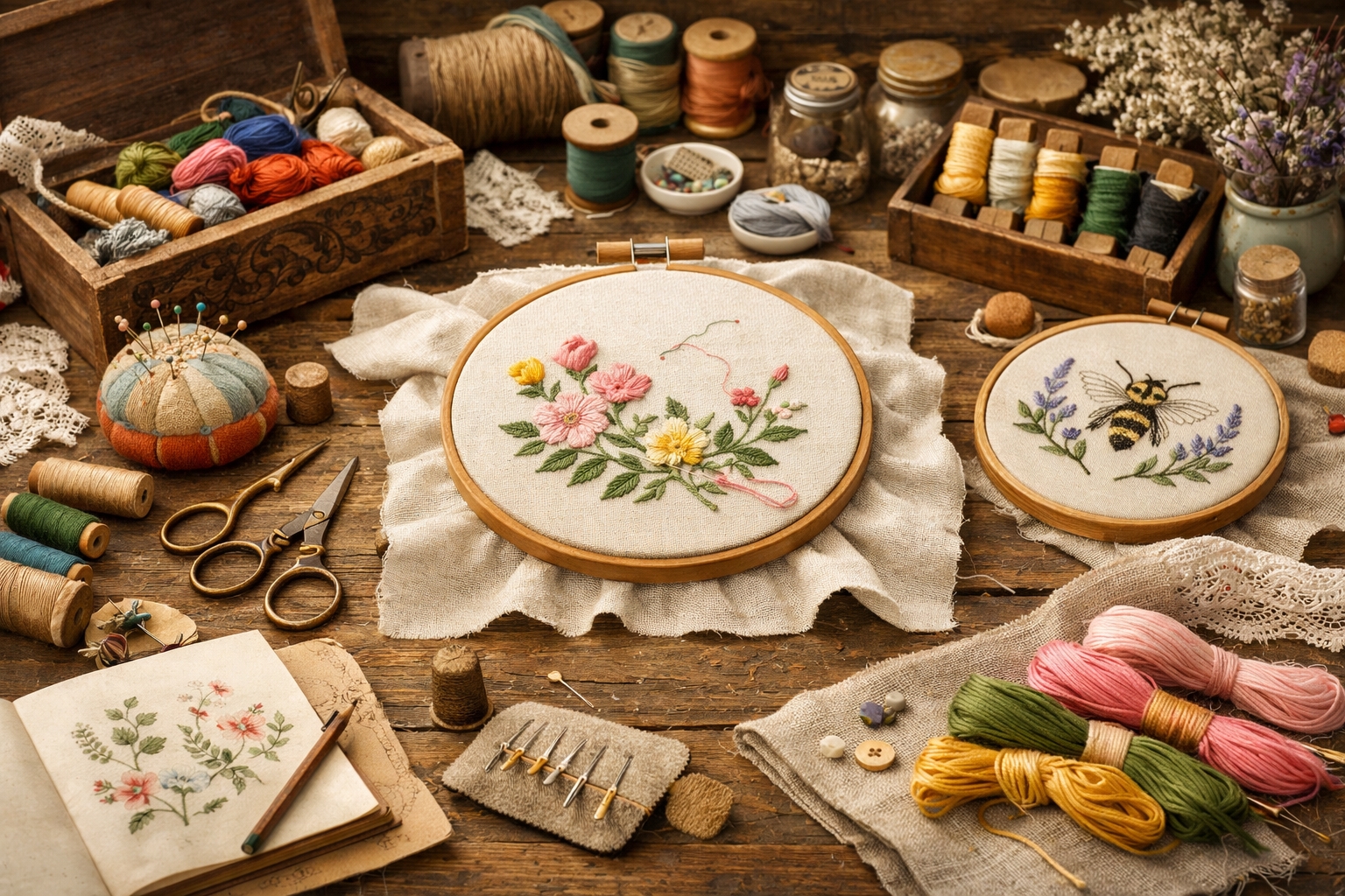 Atelier broderie